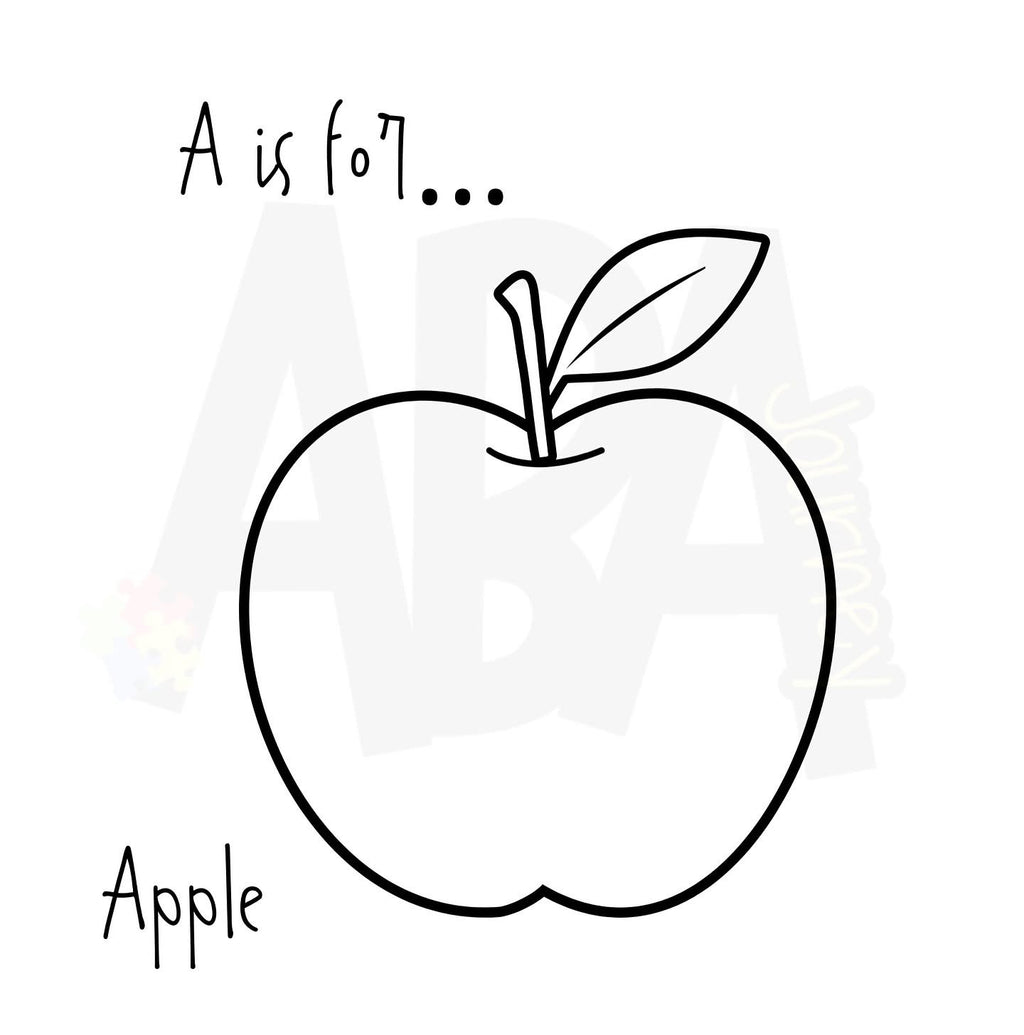 ABC Coloring Book: Simple ABC Edition