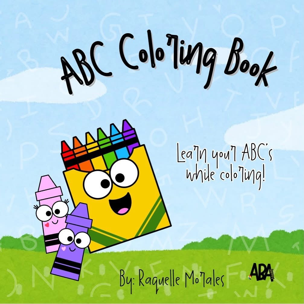 ABC Coloring Book: Simple ABC Edition